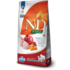 N&D Pumpkin Dog fürj&sütőtök,gránátalma adult medium&maxi 12kg kutyaeledel