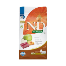 N&D Pumpkin Dog szarvas & sütőtök,alma adult mini 2kg kutyaeledel