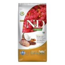 N&D Quinoa CAT Skin & Coat Quail & Coconut 5 kg macskaeledel