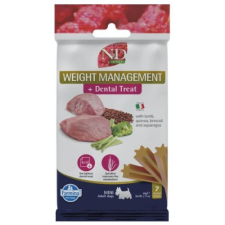  N&D Quinoa Dog Jutalomfalat Weight Management Lamb Adult Mini 60g jutalomfalat kutyáknak
