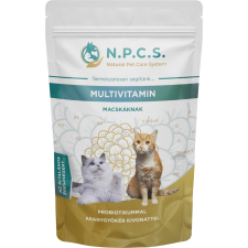 N.P.C.S. Multivitamin probiotikummal és aranygyökér kivonattal kutyáknak 45 g vitamin, táplálékkiegészítő macskáknak