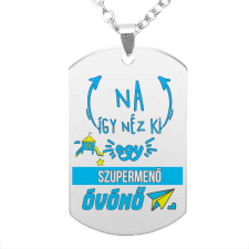 Na így néz ki egy szupermenő Óvónő medál lánccal, választható több színben medál