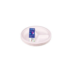  NÁDCUKOR TÁNYÉR 25CM 3RÉSZRE OSZTOTT 50DB party kellék
