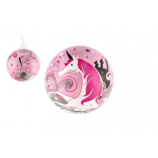  Nafukható unikornis labda, vinyl, 22 cm-es, hálóban kerti játék