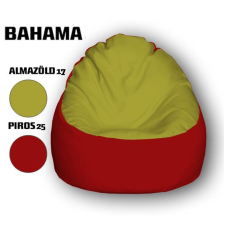  Nagi Almazöld - Piros Babzsákfotel bútor