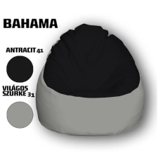  Nagi Antracit - Világosszürke Babzsákfotel bútor