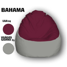  Nagi Lila - Világosszürke Babzsákfotel bútor