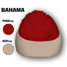  Nagi Piros - Bézs Babzsákfotel bútor