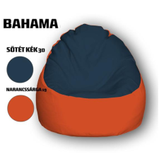  Nagi Sötétkék - Narancssárga Babzsákfotel bútor