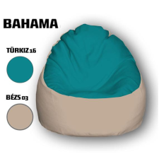  Nagi Türkizkék - Bézs Babzsákfotel bútor