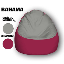  Nagi Világos szürke - Ciklámen Babzsákfotel bútor