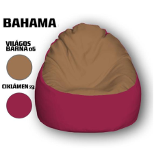  Nagi Világosbarna - Ciklámen Babzsákfotel bútor