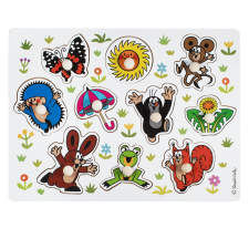 Nagy fa beillesztős puzzle - Kisvakond és barátai puzzle, kirakós