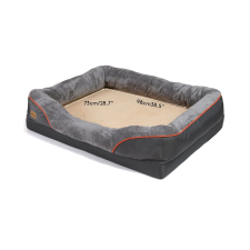  Nagy kutyaágy, cserélhető mosható burkolat, támogató szivacs hab, 2xl szállítóbox, fekhely kutyáknak