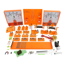  Nagy tanári fizikai elektronikai készlet - több mint 50 alkatrész, fém tárolódoboz oktatójáték