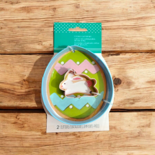  Nagy tojás, és kis nyuszi sütikiszúró, fém sütés és főzés