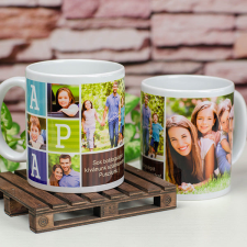 NagyAjándék APA - fényképes bögre egyedi ajándék