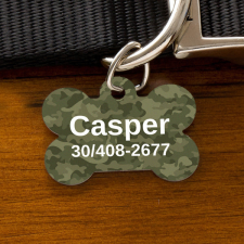 NagyAjándék Egyedi csont alakú kutyabiléta egyedi ajándék