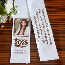 NagyAjándék Fényképes ballagási szalag egyedi ajándék