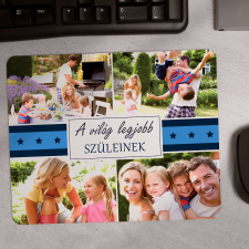 NagyAjándék Fényképes egérpad 4 képpel egyedi ajándék