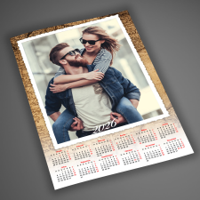 NagyAjándék Fényképes falinaptár, A4 egyedi ajándék