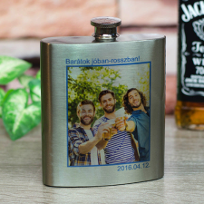 NagyAjándék Fényképes flaska egyedi ajándék