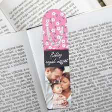 NagyAjándék Fényképes könyvjelző felirattal egyedi ajándék