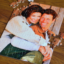 NagyAjándék Fényképes puzzle - A5, álló, 80db egyedi ajándék