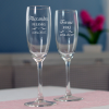 NagyAjándék Férj-Feleség pezsgőspoharak