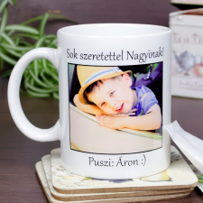 NagyAjándék 'Sok szeretettel...' bögre egyedi ajándék