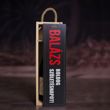 NagyAjándék Születésnapi borosüvegdoboz egyedi ajándék