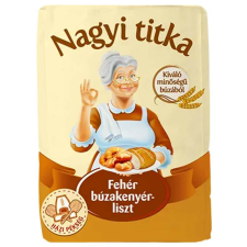 Nagyi titka búzakenyérliszt, fehér 1kg alapvető élelmiszer