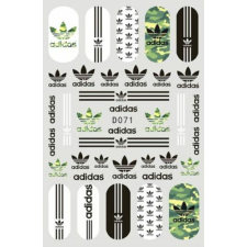 Nagyker 1. Körömmatrica - D071 Fashion körömdíszítő