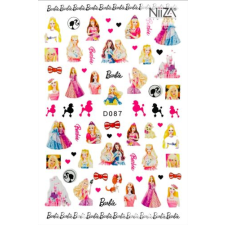 Nagyker 1. Körömmatrica - D087 Barbie körömdíszítő