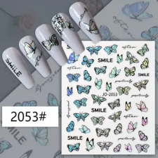 Nagyker 1. Körömmatrica - JO-2053 hologrammos körömdíszítő