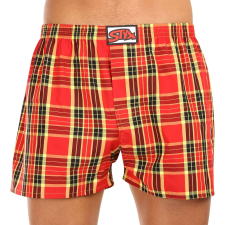 Nagyméretű tarka férfi klasszikus boxeralsó Styx klasszikus gumi (E1014) 3XL férfi alsó