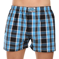Nagyméretű tarka férfi klasszikus boxeralsó Styx klasszikus gumi (E1022) 3XL férfi alsó