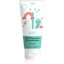 Naif Kids Shampoo & Conditioner sampon és kondicionáló 2 in1 gyermekeknek 200 ml sampon