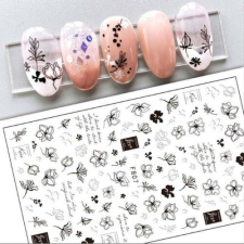 Nail-Art Körömmatrica - F807 körömdíszítő