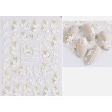 Nail-Art Körömmatrica - STZ-5D38 virág körömdíszítő