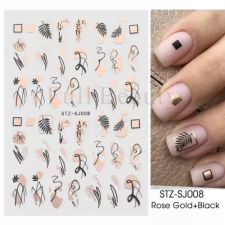 Nail-Art Körömmatrica - STZ-SJ008 körömdíszítő
