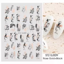 Nail-Art Körömmatrica - STZ-SJ009 körömdíszítő