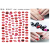 Nail-Art Körömmatrica - WG457 Love Valentin
