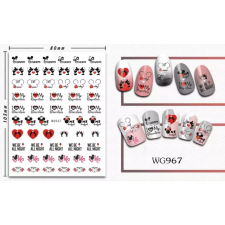 Nail-Art Körömmatrica - WG967 Mickey körömdíszítő