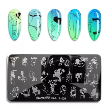 Nail-Art Nyomdalemez FN-SP-L005 körömdíszítő
