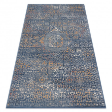 NAIN szőnyeg Dísz 7708/51911 sötétkék / narancs 80x150 cm lakástextília