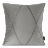  Nala1 bársony párnahuzat varrott mintával Ezüst 45x45 cm