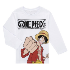 NAME IT Hosszú ujjú pólók NKMARK ONEPIECE Fehér 7 Jahre gyerek póló