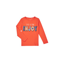 NAME IT Rövid ujjú pólók NMFVIX LS TOP Narancssárga 18 Monate gyerek póló