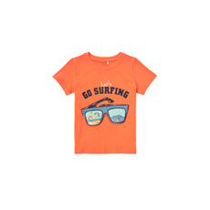 NAME IT Rövid ujjú pólók NMMFANO Narancssárga 2 Jahre